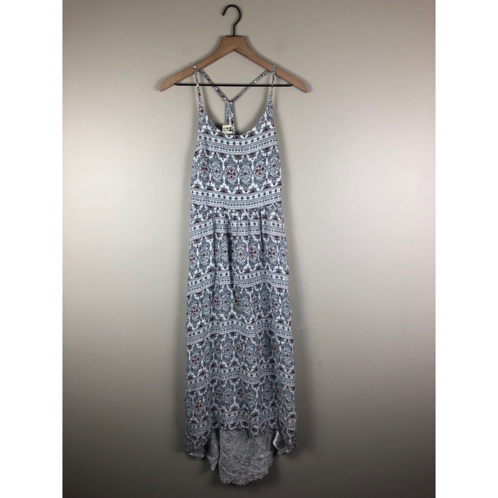ROXY Floral Racerback Midi Dress Size XL